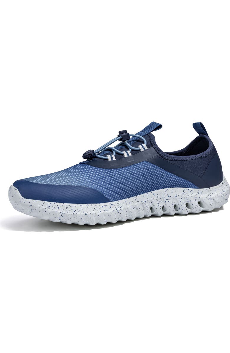 RUGGED SHARK Mens Cay Water Shoes, Alternate, color, Navy