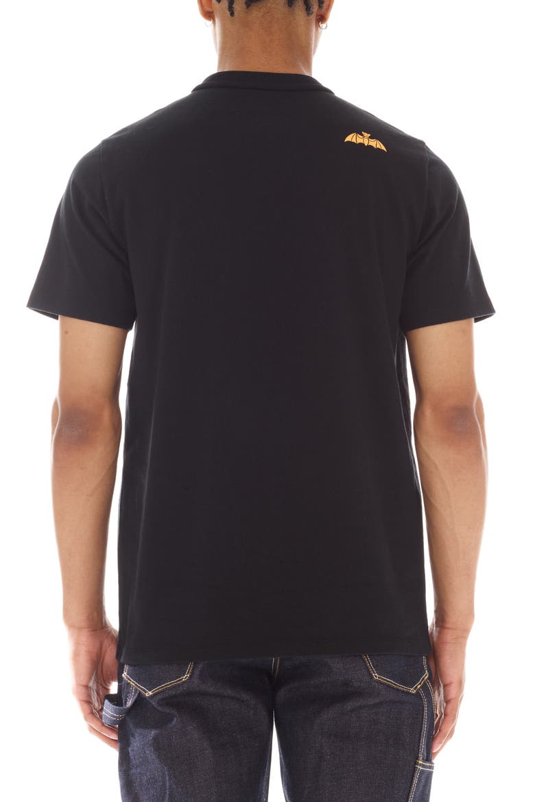 Be Weird Cotton Graphic T-Shirt, Alternate, color, BLACK
