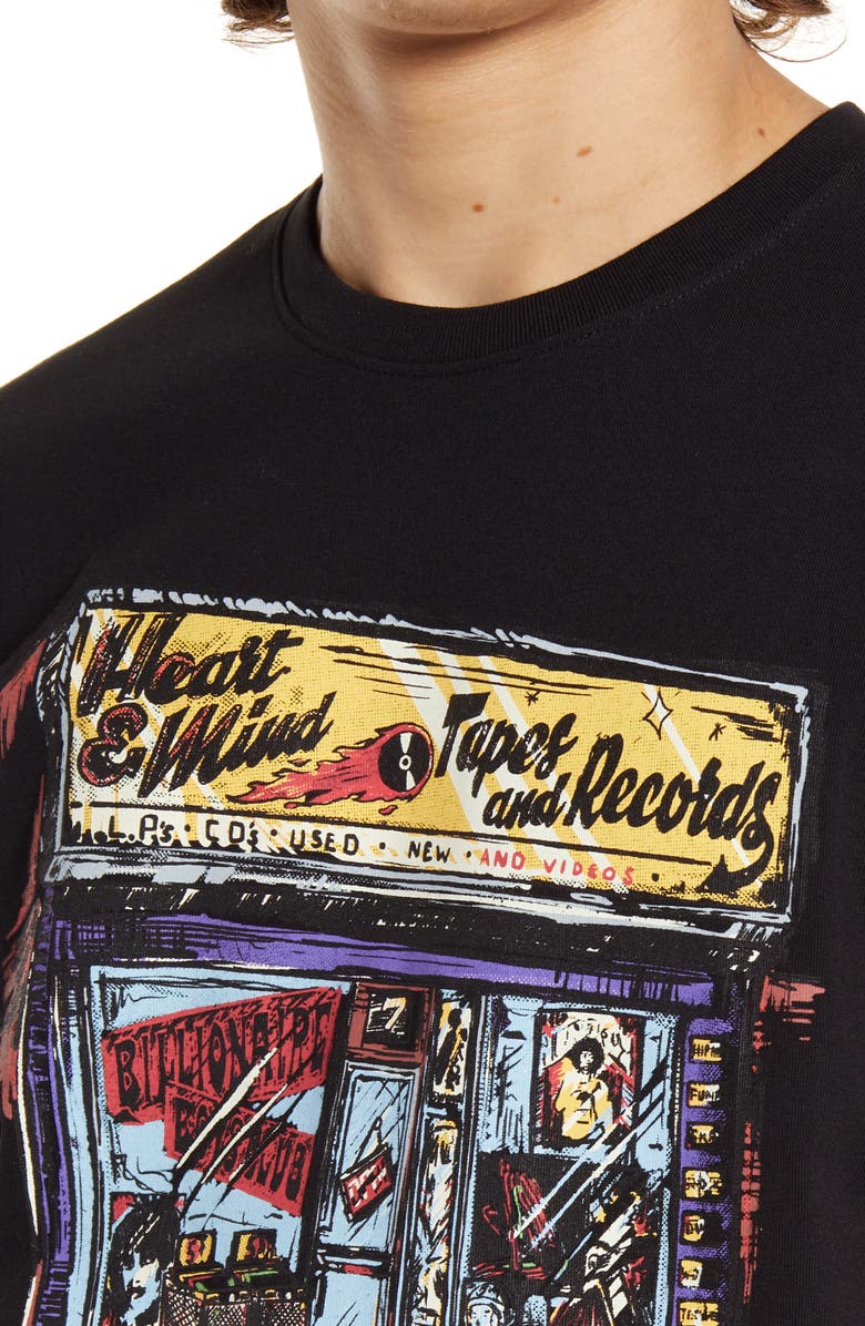 Billionaire Boys Club Men's BB Tapes & Records Graphic Tee, Alternate, color, 