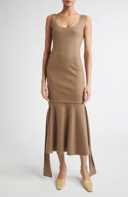 SETCHU Travel Hook & Eye Cashmere & Cotton Tank Dress
