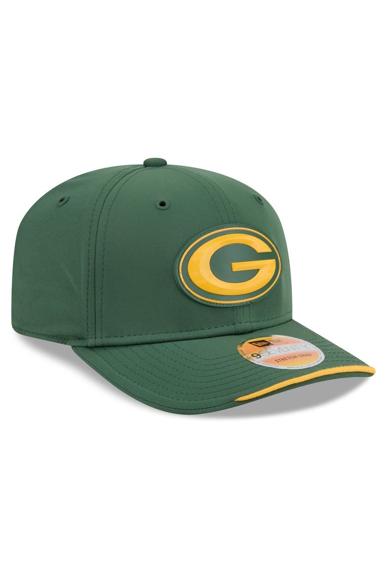 Men's New Era Green Green Bay Packers 2026 Sideline 9SEVENTY Adjustable Hat, Alternate, color, Green