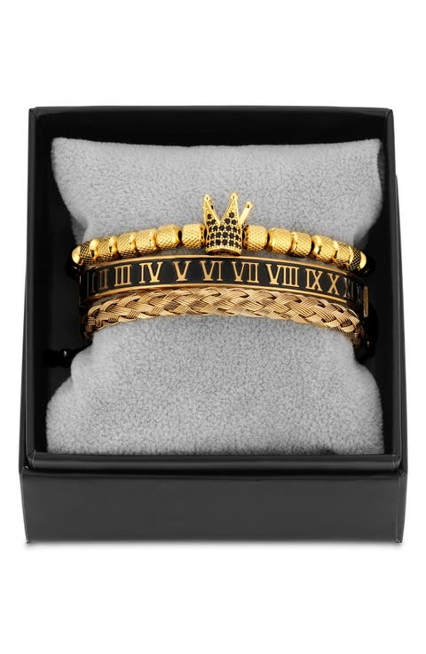 King Henry 3-Piece Bracelet Set