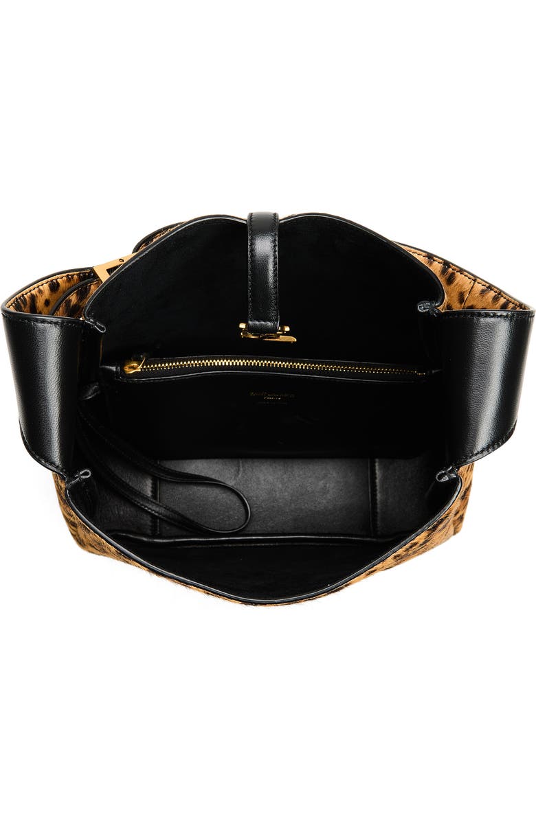 Saint Laurent Small Le 5 à 7 Shoulder Bag, Alternate, color, 2790 Beige Noir