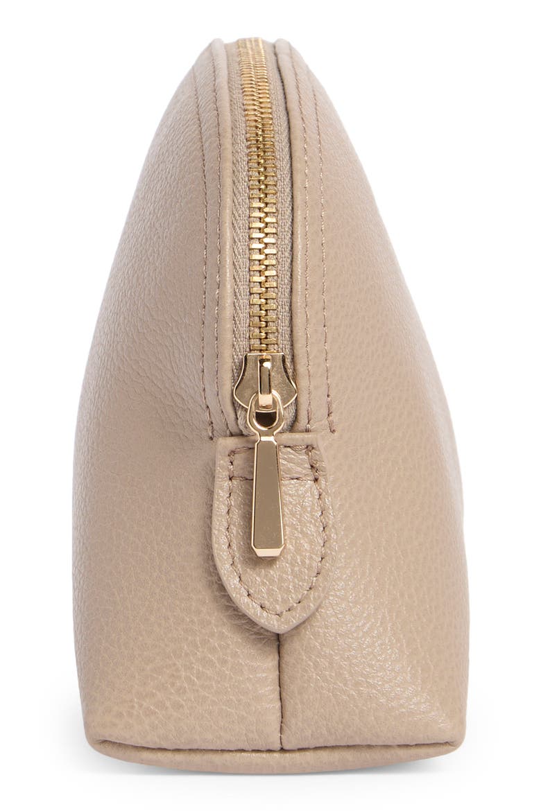 Le Foulonné Small Dome Cosmetics Case, Alternate, color, TURTLE DOVE