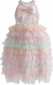 Tulleen Sylvette Sequin Tulle Dress