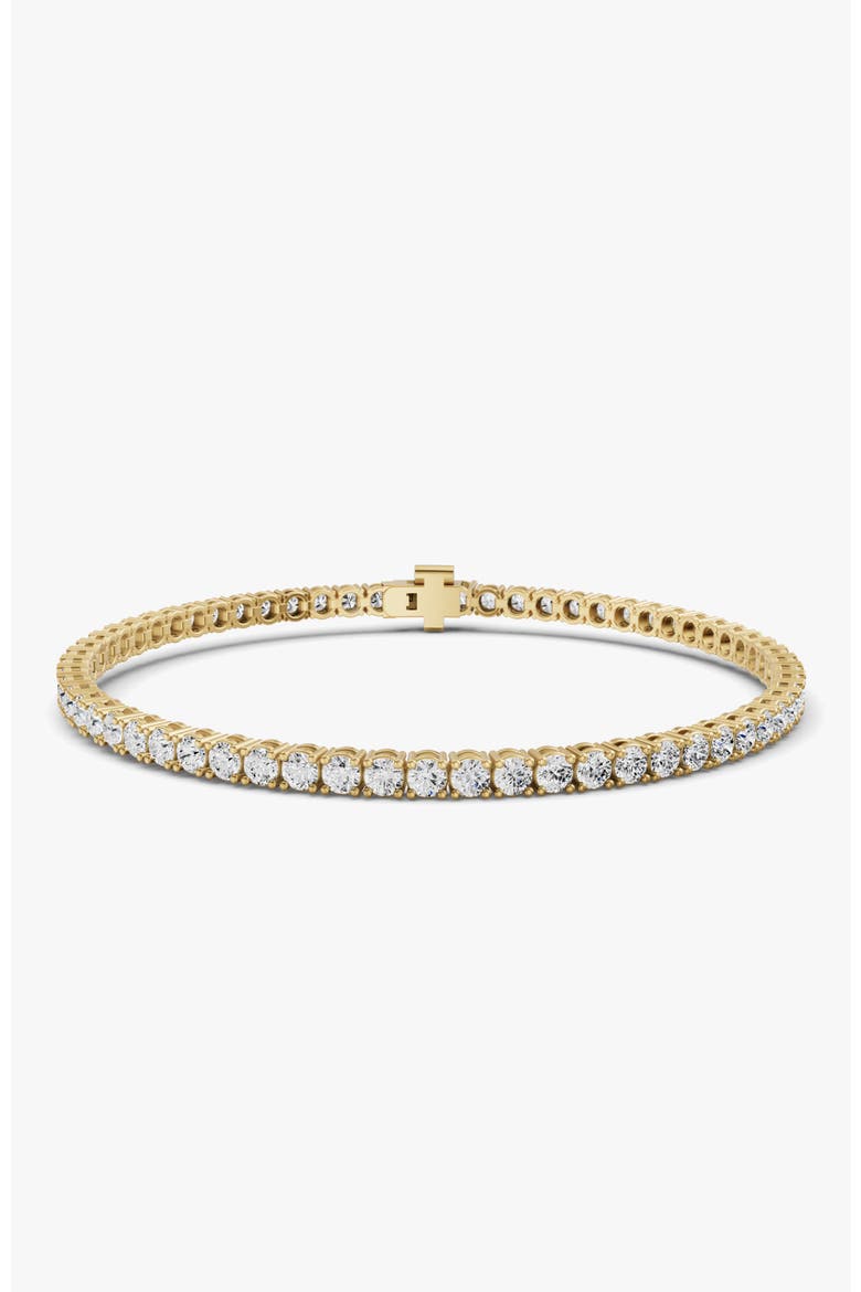 14K Gold Lab Diamonds 8 Carats Tennis Bracelet, Main, color, Yellow Gold