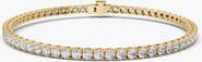 SEREIA OFFICIAL 14K Gold Lab Diamonds 8 Carats Tennis Bracelet