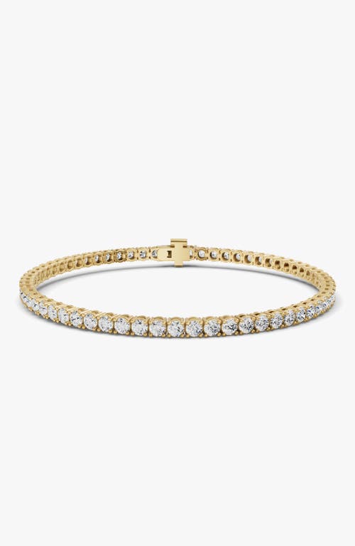 SEREIA OFFICIAL 14K Gold Lab Diamonds 8 Carats Tennis Bracelet in Yellow Gold at Nordstrom, Size 7
