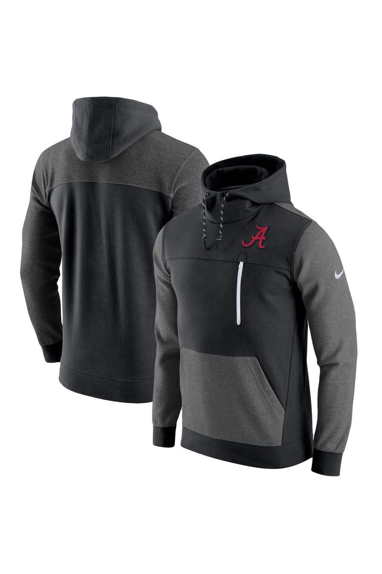 Men's Nike Black Alabama Crimson Tide AV-15 2.0 Slim Fit Pullover Hoodie, Main, color, Black