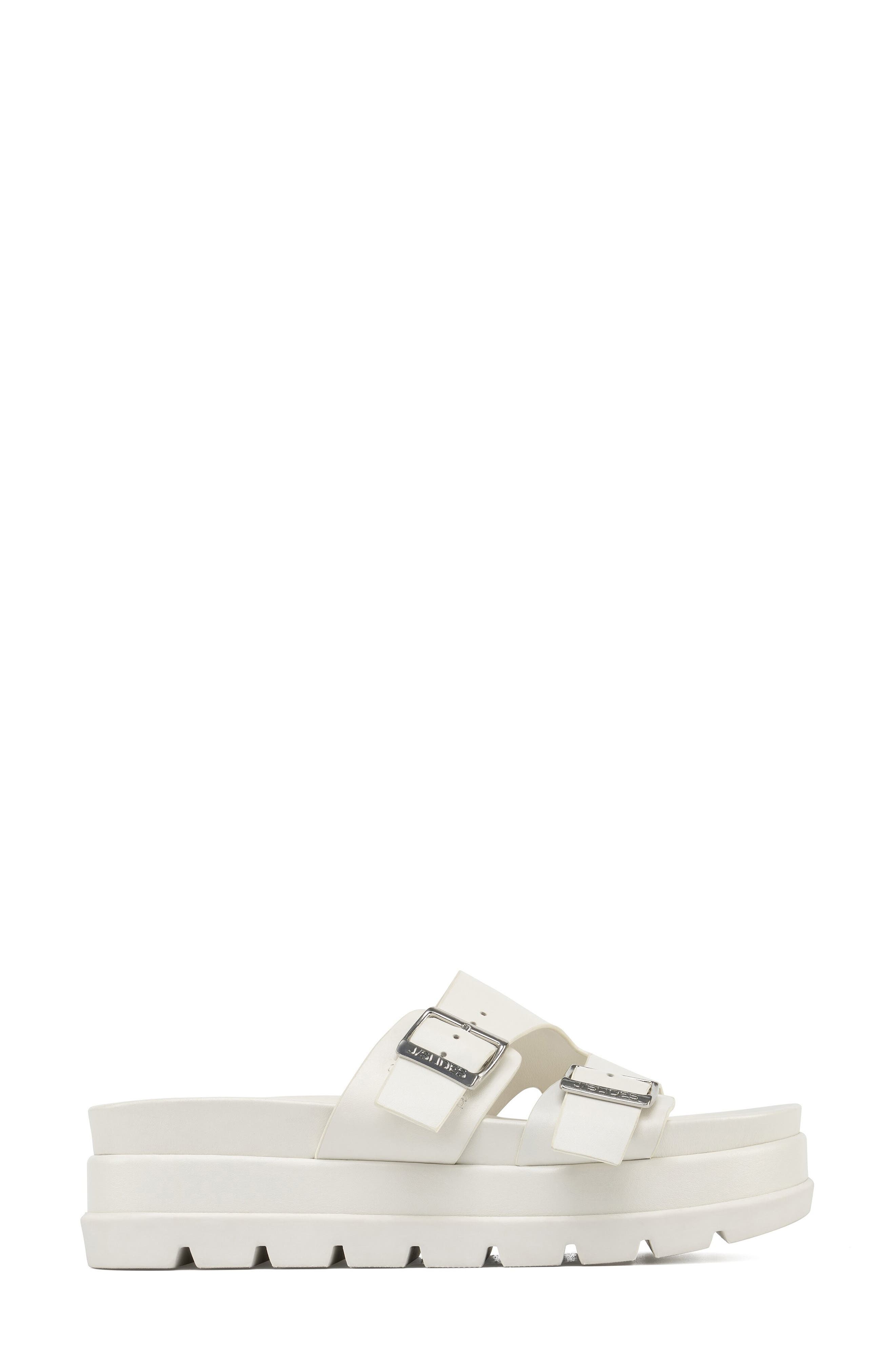 Bianca Platform Sandal, Alternate, color, WHITE