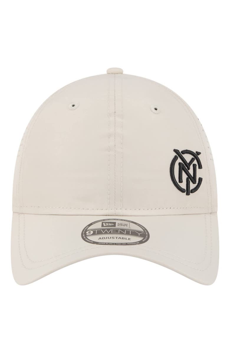 New Era Men's New Era  Tan New York City FC Active 9TWENTY Adjustable Hat, Alternate, color, Tan