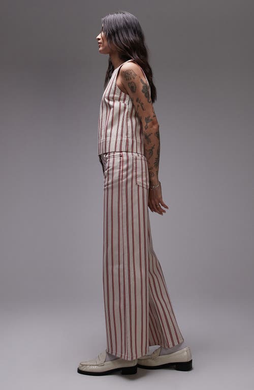 Topshop Horizon Mid Rise Wide Leg Jeans