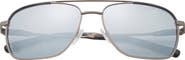 Ted Baker 59mm Polarized Navigator Sunglasses