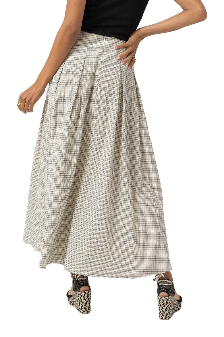 Eliza Pleated Skirt, Alternate, color, White