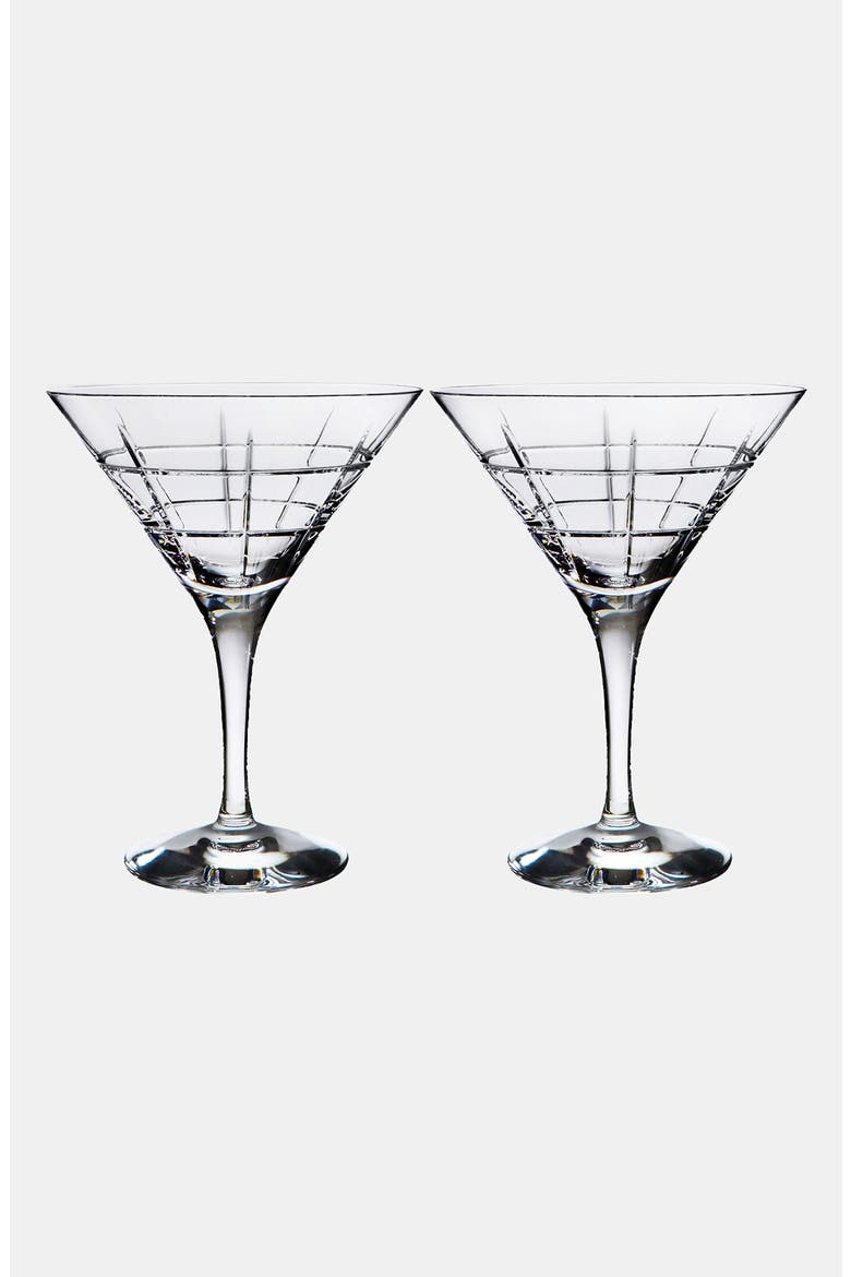 'Street' Martini Glasses, Main, color, NO COLOR