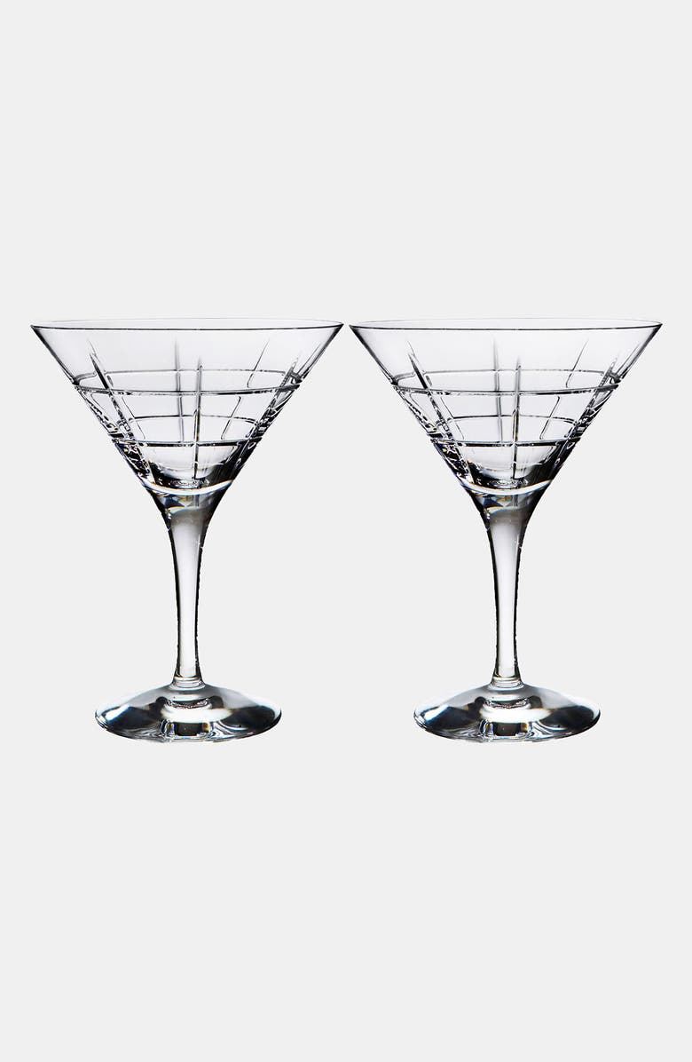 Orrefors 'Street' Martini Glasses, Main, color,