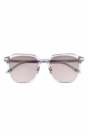 TOM FORD 53mm Square Sunglasses