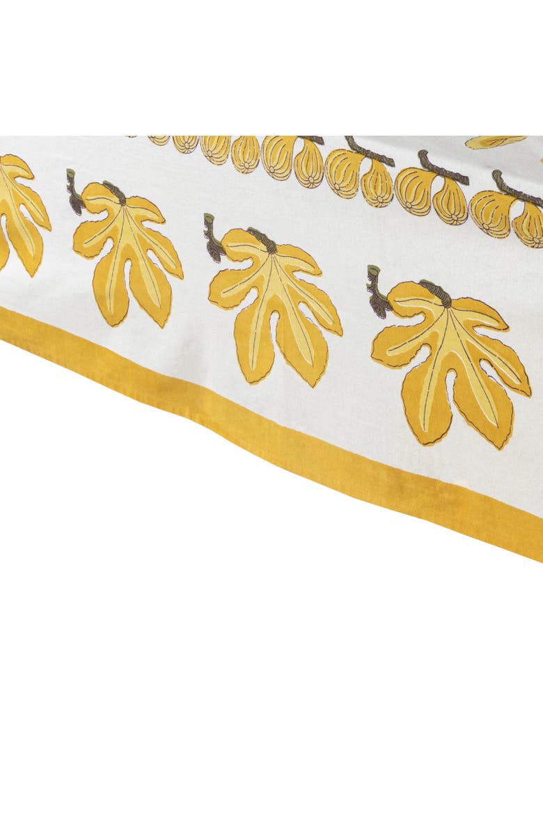 Fig Tablecloth, Alternate, color, Citrine 59" x 86"