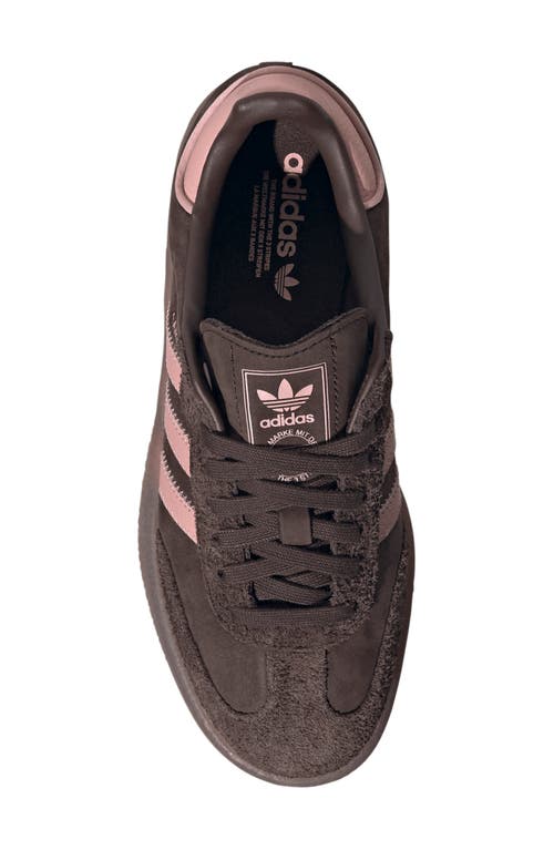 Adidas Originals Adidas Sambae Sneaker In Dark Brown/mauve/gum M2