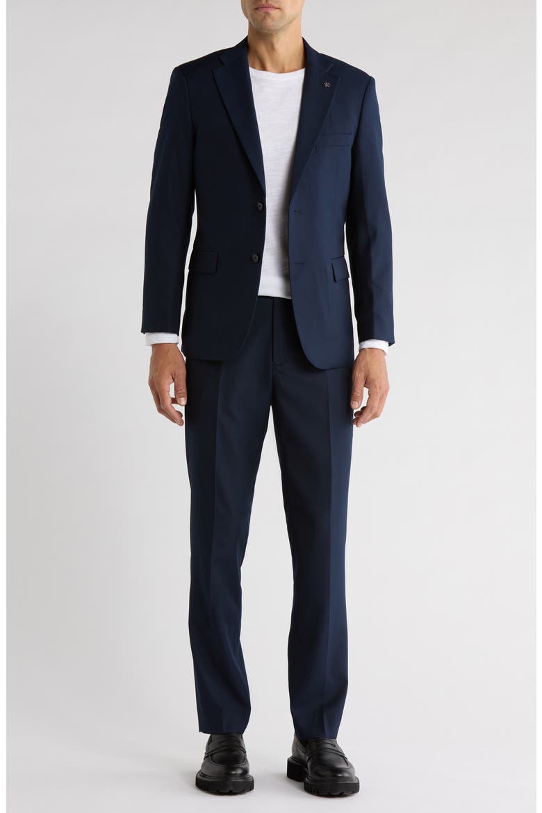 Navy Classic Fit Suit, Main, color, NAVY