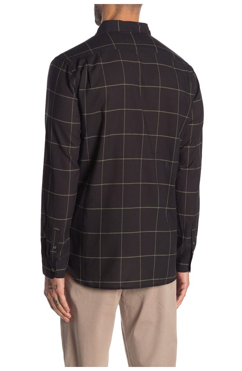 BLDWN Davis Slim Fit Plaid Sport Shirt, Main, color, 