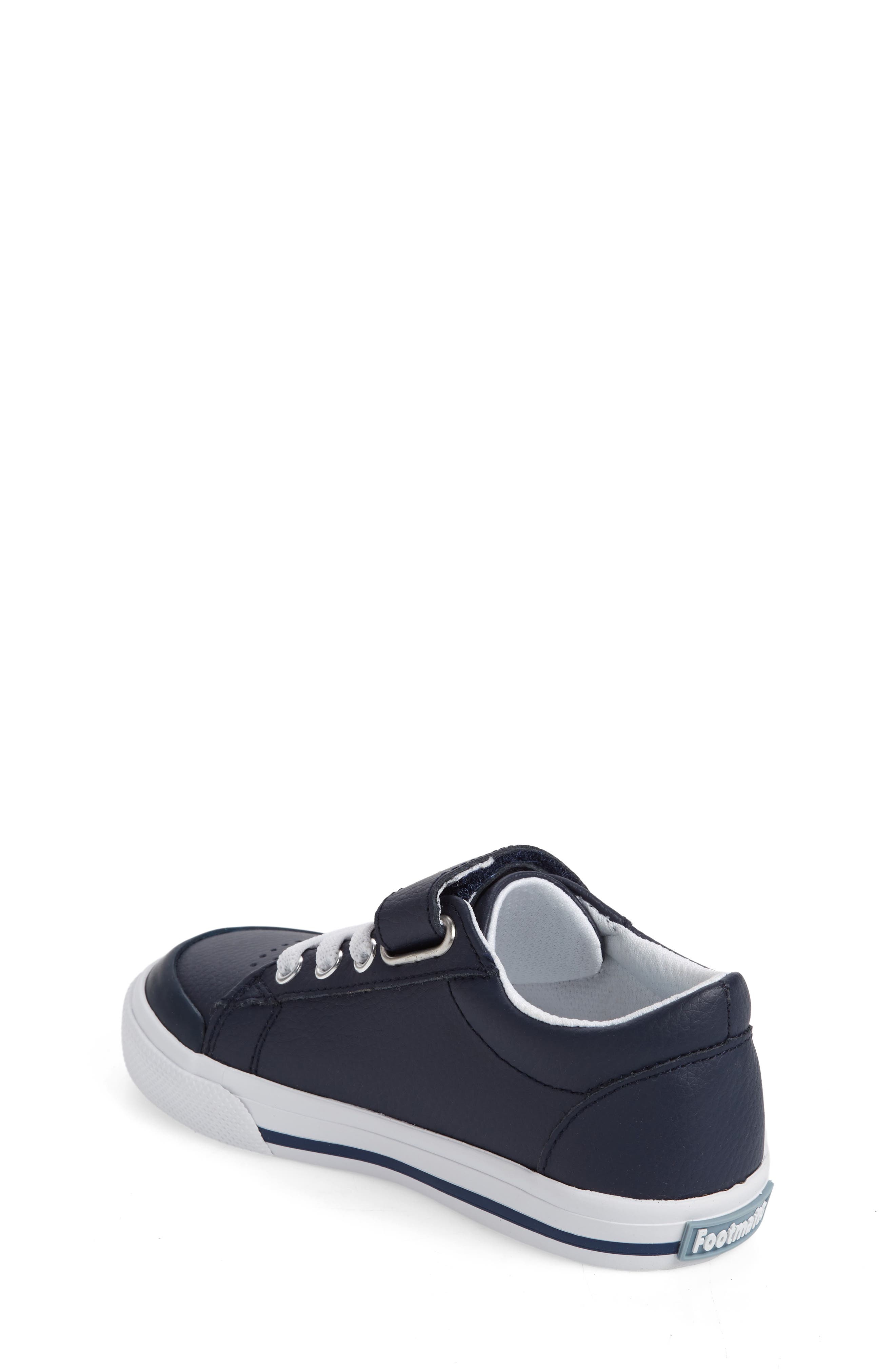 Reese Sneaker, Alternate, color, NAVY LEATHER