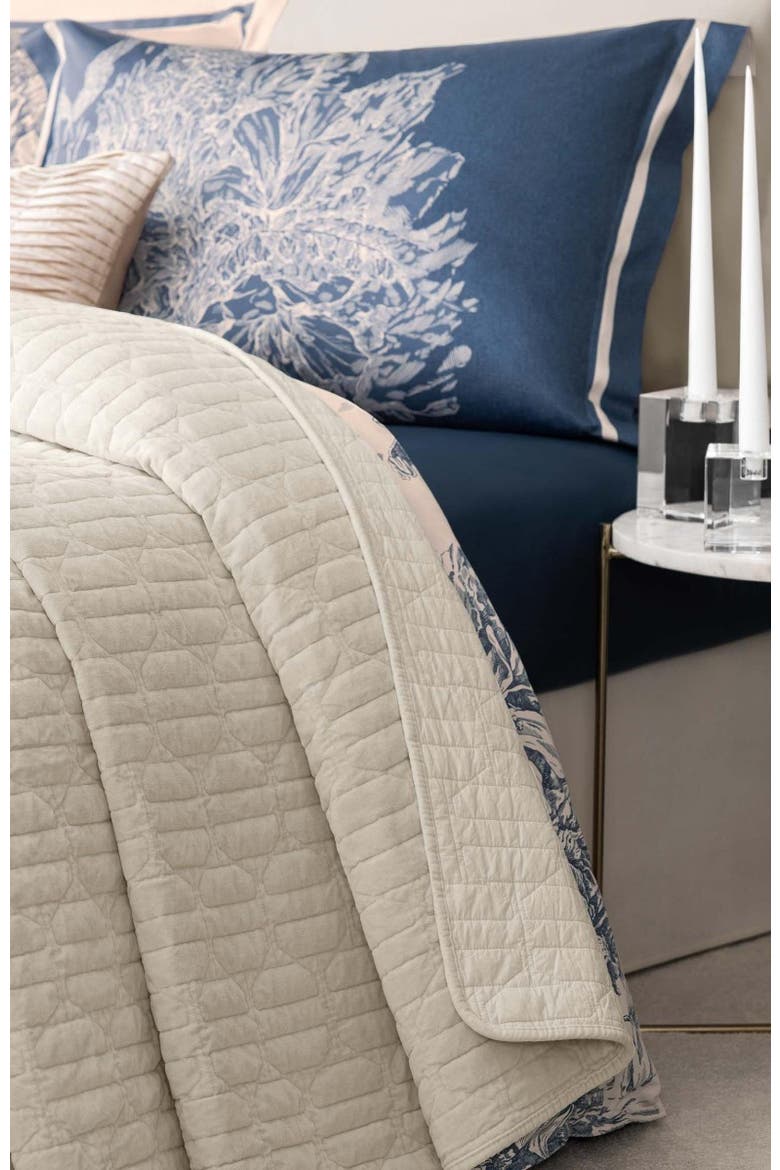 Weinberg Bedcover, Alternate, color, Beige