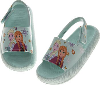 x Disney<sup>®</sup> Kids' Frozen Elsa & Anna Slingback Sandal