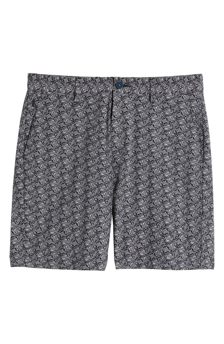 Tommy Bahama Chip Shot Beachcomber Geo Stretch Ripstop Shorts, Alternate, color,