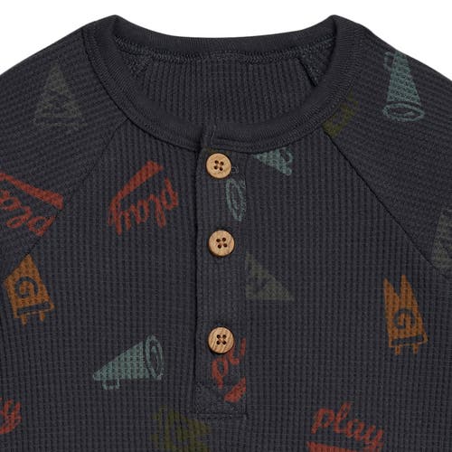 Modern Moments™ By Gerber Waffle Knit Romper In Varsity