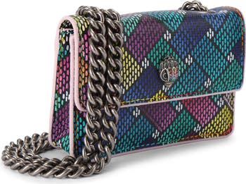 Micro Kensington Faux Leather Crossbody Bag