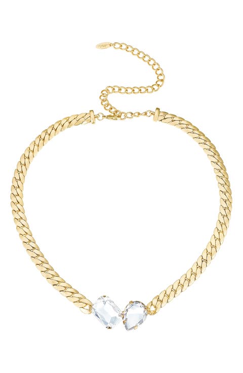 Crystal Collar Necklace