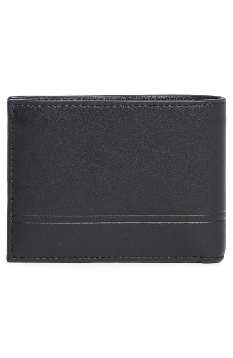 TUMI Double Bifold Wallet, Alternate, color, Black