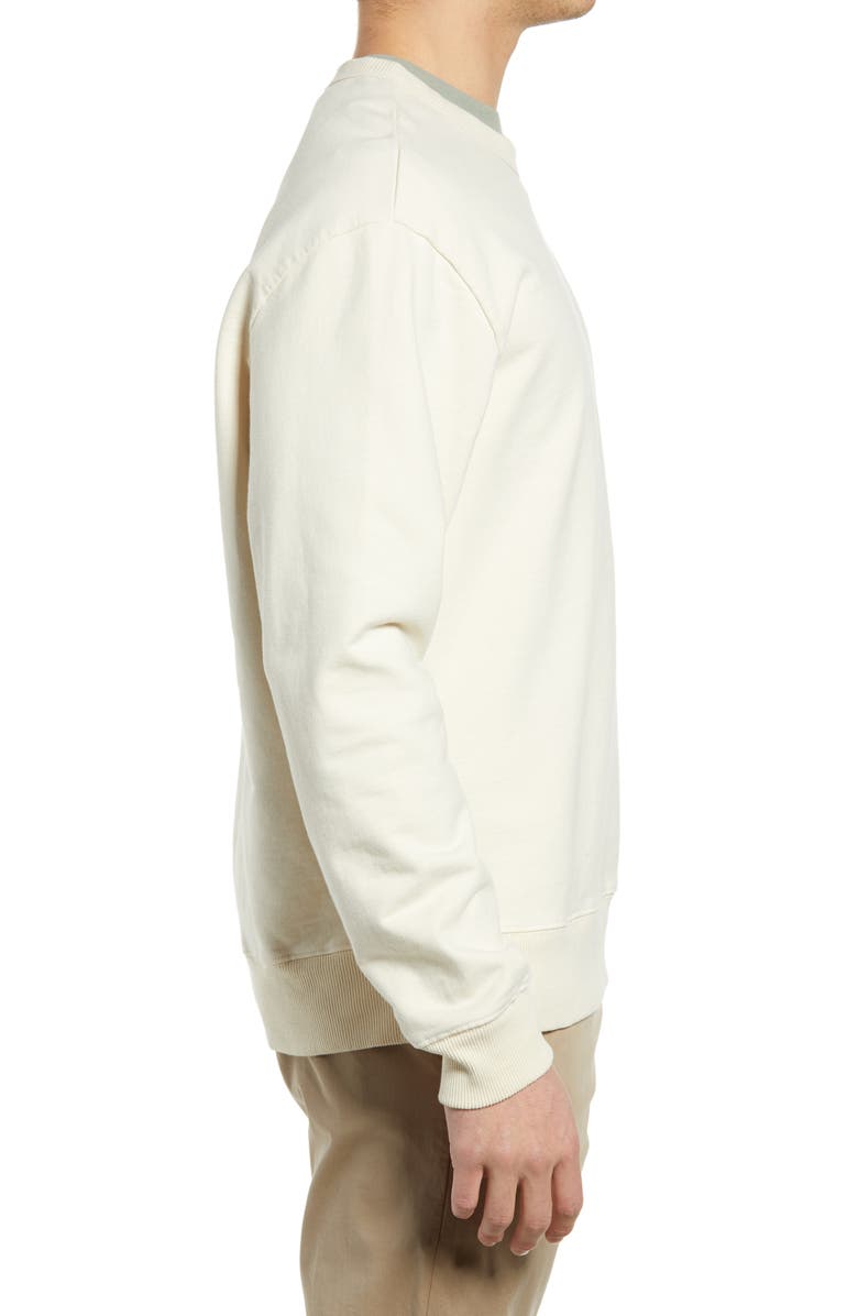 AG Arc Sweatshirt, Alternate, color, White Cream
