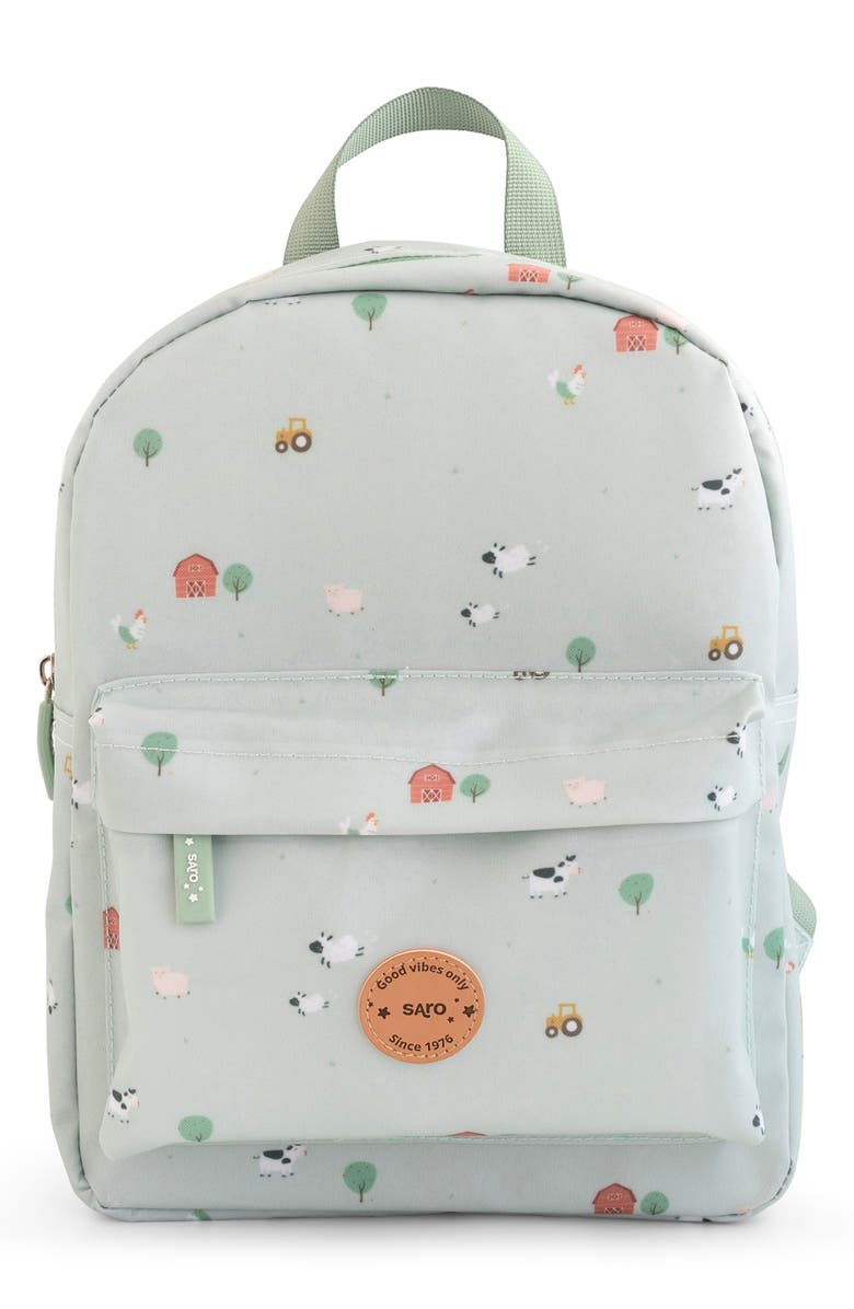 KALENCOM Kid Sized Backpack, Main, color, Funny Farm