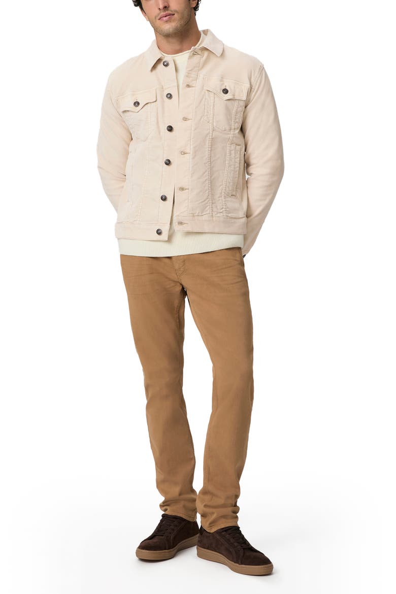 Transcend - Lennox Slim Fit Jeans, Alternate, color, GOLDEN PALM