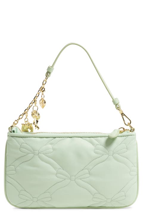 Charm Nylon Crossbody Bag