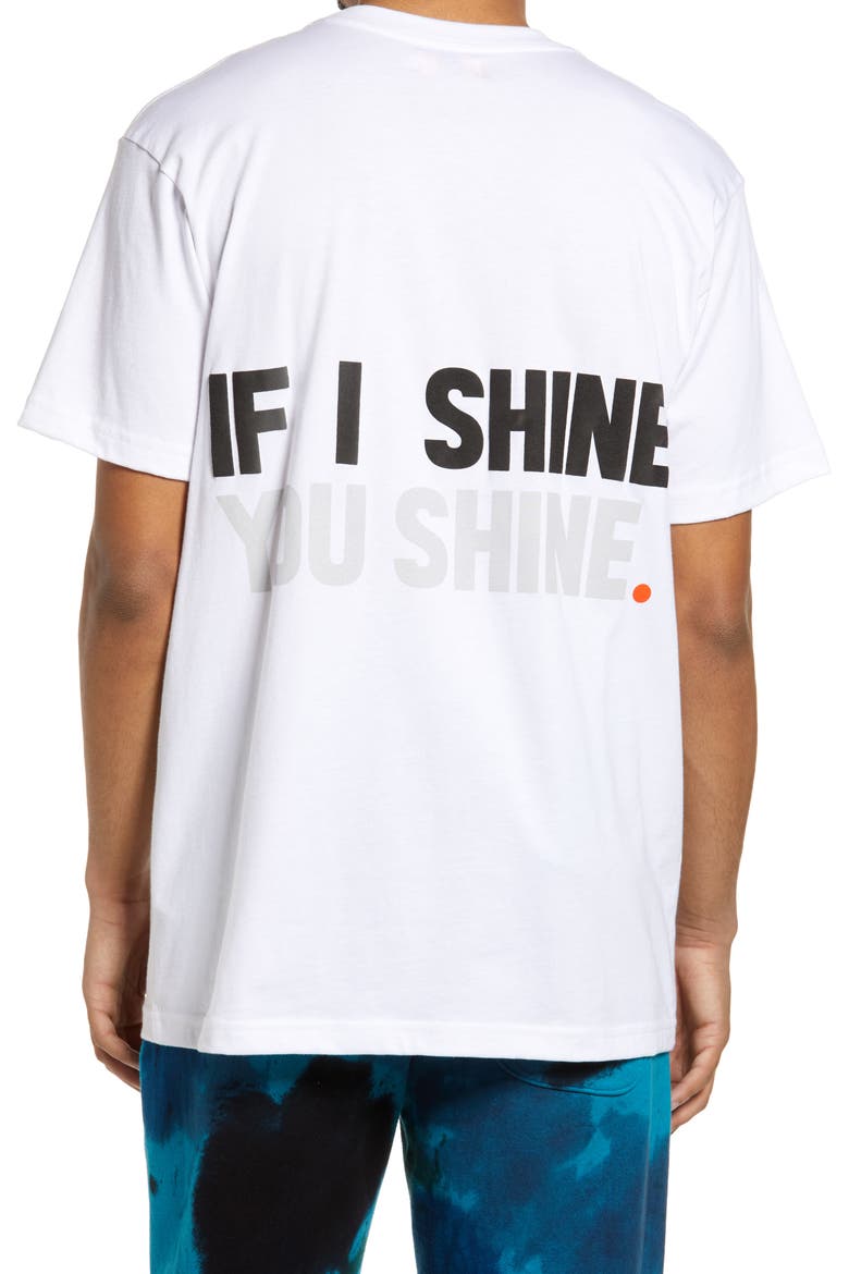 Shine Graphic Tee, Alternate, color, WHITE