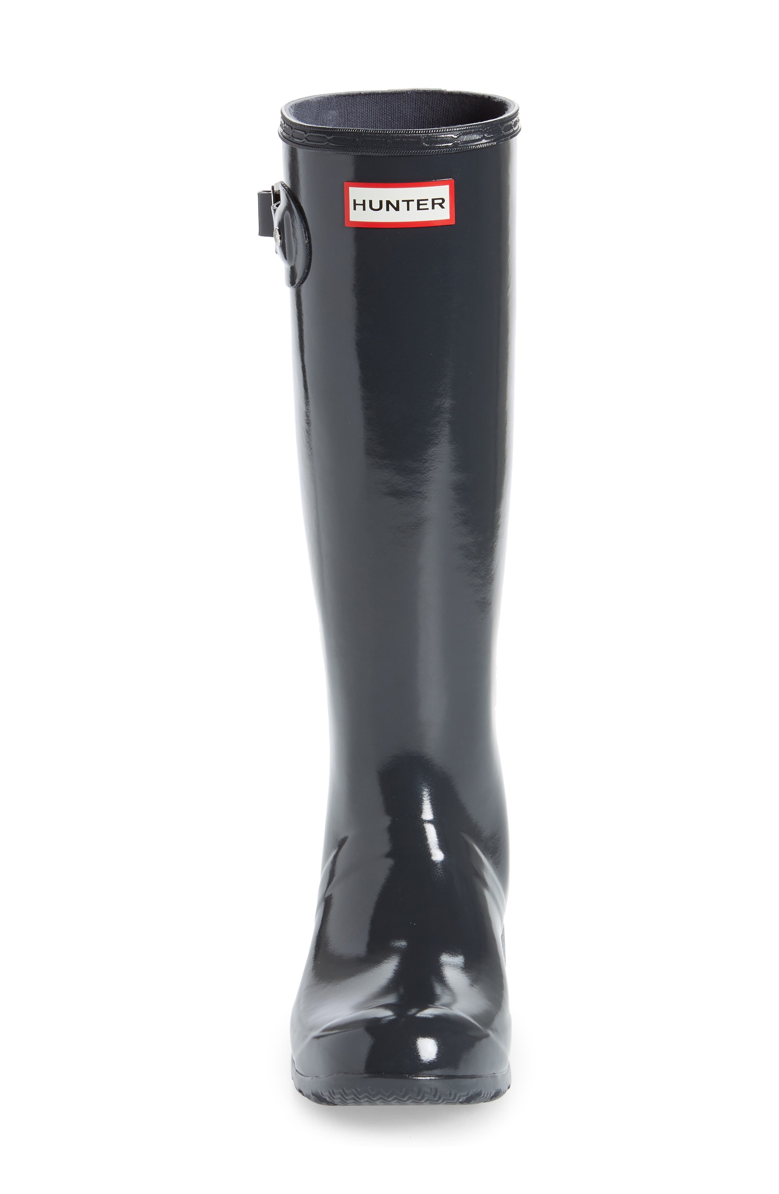 Original Tour Gloss Packable Rain Boot, Alternate, color, DARK SLATE