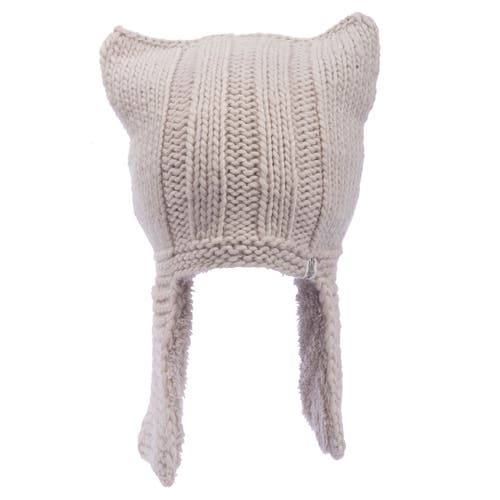 Nirvana Designs Illyrian Helmet Earflap Hat In Linen