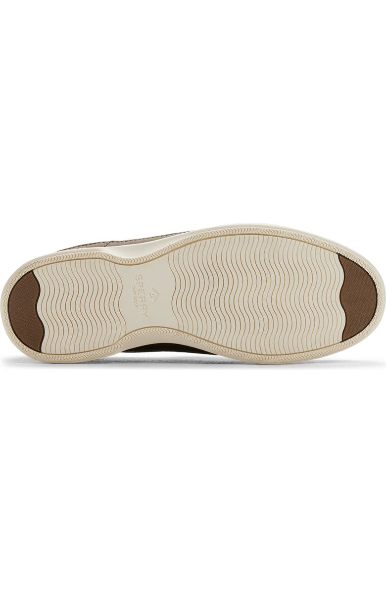 Sperry Hull 3-Eye Boat Shoe, Alternate, color, Olive