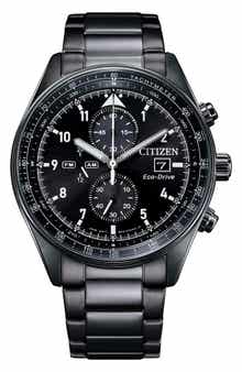 Eco-Drive Chronograph Bracelet Watch, 43mm