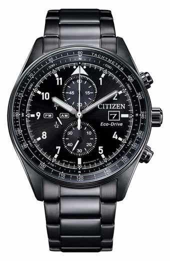 Eco-Drive Chronograph Bracelet Watch, 43mm