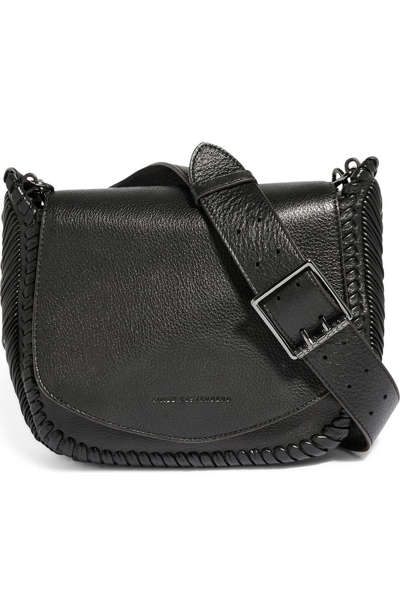 AIMEE All for Love Leather Crossbody Bag, Main, color,