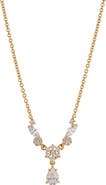 Nadri Midsommer Flower Frontal Necklace