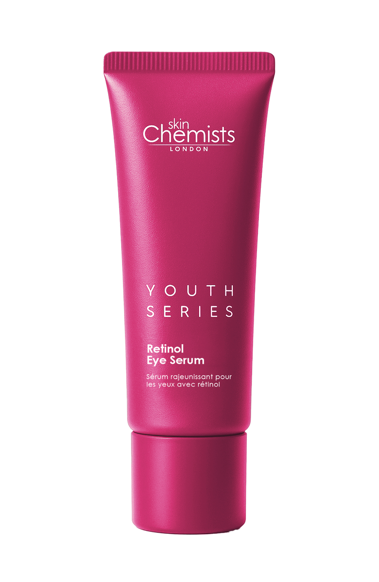 SKINCHEMISTS Youth Series Retinol & Bakuchiol Eye Serum 15ml, Main, color, White