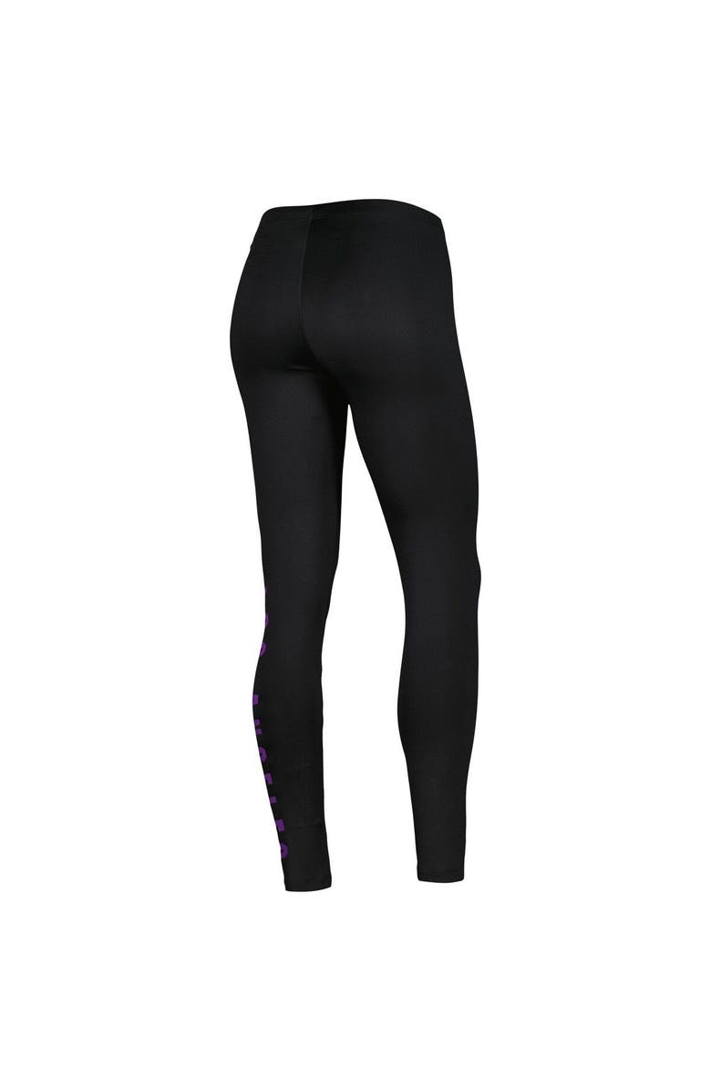G-III 4HER BY CARL BANKS Women's G-III 4Her by Carl Banks Black Los Angeles Lakers Jump Shot Leggings, Alternate, color, 