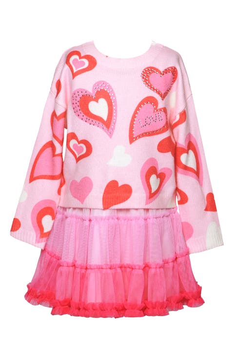 Kids' Heart Tutu Dress (Toddler & Little Kid)