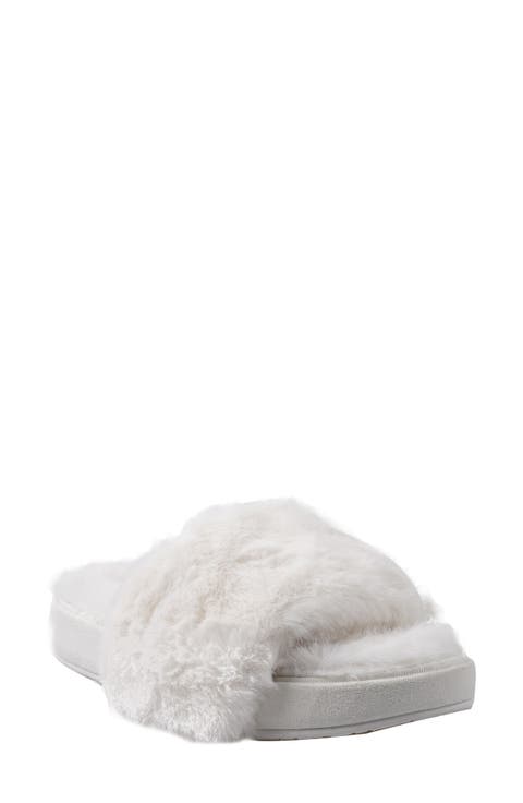 Macklin Faux Fur Slipper (Women)
