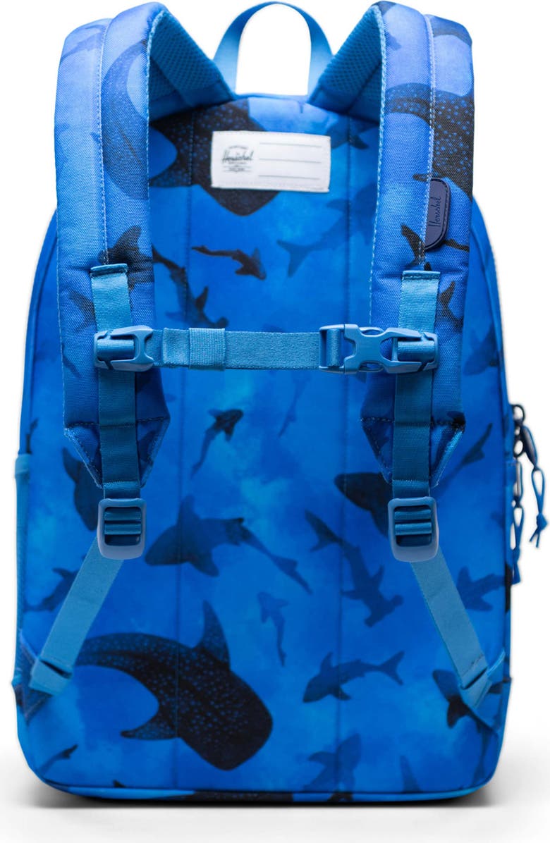 Herschel Supply Co. Kids' Heritage Youth Backpack, Alternate, color, Sharks